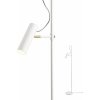 REDO 01-2370 PIVOT stojacia lampa V1540mm 1xGU10 biela, mosadz