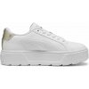 Dámske tenisky Puma, KARMEN METALLIC SHINE biela,zlatá, 40.5 EU