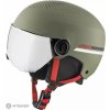 ALPINA ZUPO VISOR Q-LITE detská prilba, olive/red matt/orange-silver S (48-52 cm)