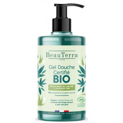 Beauterra Organic Shower Gel Aloe &Hemp 750ml