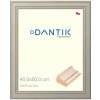 DANTIK rám na obraz 40x50 | STEP bílá (Sklo Čiré) (Vyrobené s láskou od nás)