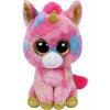 TY Beanie Boos Fantasy - plyšová hračka - farebný jednorožec, 24 cm