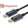PREMIUMCORD DisplayPort 1.2 pripojovacie káble M/ M, pozlátené konektory, 1 m kport4-01