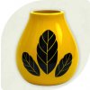Mate Green Keramická kalabasa Hoja žltá 350ml