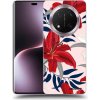 Picasee silikónový čierny obal pre Honor Magic7 Lite 5G - Red Lily