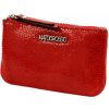 Dámska peňaženka z hovädzej kože Mato Grosso 0747-59 s RFID červenou farbou 14 x 8 x 1,5 cm