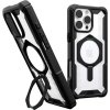 Urban Armor Gear Plasma XTE MagSafe Kickstand Case zadný kryt na mobil Apple iPhone 16 Pro Max čierna, priehľadná; 11447511404G
