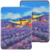 Armori Trimer T183, puzdro pre Pocketbook 616/617/618/627/628/632/633 - magnetické zatváranie, AutoSleep, motív Provence (Obal na čítačku Pocketbook 616/617/618/627/628/632/633 - ARMORI TRIMER T183, m