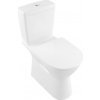 Villeroy & Boch ViCare - WC kombi misa bezbariérová, Vario odpad, DirectFlush, AntiBac, CeramicPlus, alpská biela 4620R0T2
