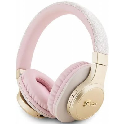Guess Bluetooth on-ear headphones pink 4G Script