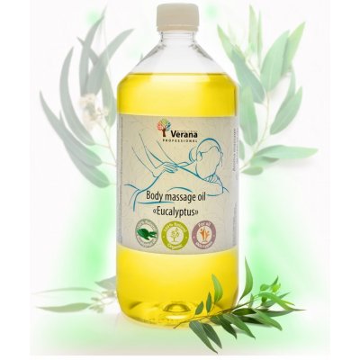 Verana masážny olej Eukalyptus 1000 ml