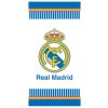 Plážová osuška Real Madrid světlá s logem