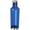 Priehľadná fľaša na pitie z Tritanu, objem 800ml, modrá