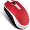 GENIUS DX-120/Kancelářská/Optická/1 200 DPI/Drátová USB/Červená 31010105109