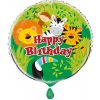 Unique Balónik fóliový Džungľa Happy Birthday