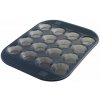 MASTRAD Mini Tartaletky šedá - silikónová forma na 16 tartaletiek / mini-tart