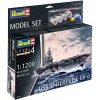 REVELL ModelSet loď 65824 - USS Enterprise (1:1200)