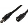OEM Predlžovací napájací kábel so súosým konektorom 5,5 x 2,5mm, 1,5m