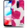 Picasee silikónový prehľadný obal pre Xiaomi Redmi 8 - Pink Moo
