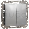 Schneider Electric Sedna Vypínač č.5b, Aluminium