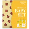 Weleda Nechtíkový dojčenský set kúpeľ 200 ml + olej 200 ml + krém 75 ml + darček - plienka darčeková sada