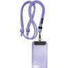 Black Rock Universal Lanyard, šnúrka na mobil, s karabínkou, 30-60 cm, fialová - HAMA 221558