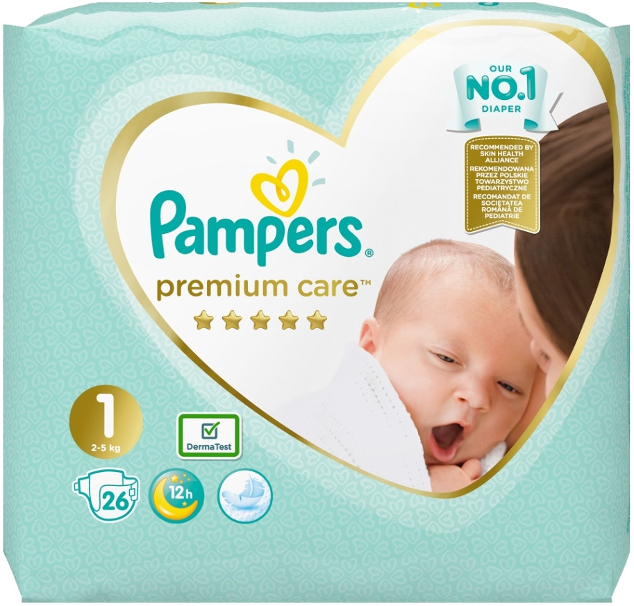 Pampers Premium Care 1 26 ks od 4,07 € - Heureka.sk