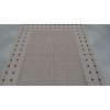 SPOLTEX Koberec buklé FLOORLUX 20329/04 silver-black 80x150 cm