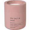 Blomus Vonná sviečka FRAGA ⌀ 9 cm, Morská soľ & Sage