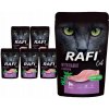 Vlhké krmivo pre sterilizované mačky s králikom Rafi Cat Adult 10 x 100 g