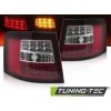 Tuning-tec Zadné LED svetlá ČERVENÉ BIELE pasuje na AUDI A6 05.97-05.04 AVANT