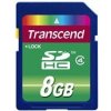 Transcend - Pamě?ová karta flash - 8 GB - Třída 4 - SDHC TS8GSDHC4