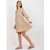 Šaty D73761M30214C Sublevel Farba: Béžová, Veľkosť: XL