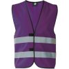 Korntex Dortmund Unisex reflexná vesta KX100 Violett XXL