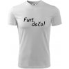 Furt dačo - Pánske tričko Fantasy športové - 2XL ( Biela )
