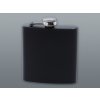 Ploskačka nerezová BLACK 180 ml