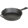 Fox Outdoor Panvica na vyprážanie s rukoväťou, liatina, priemer cca. 26 cm