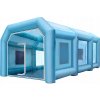 VEVOR Nafukovacia lakovacia kabína 6x3,5x2,5M, modrý stan pre lakovanie