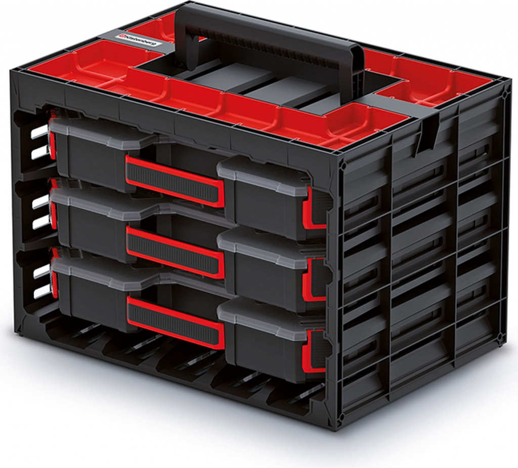 Kistenberg TAGER CASE Skrinka s 3 organizérmi (prepážky), 41,5x29x29cm KTC40306S