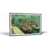 Vincent Van Gogh Van Gogh - Quay with men | Obraz Vintessia v ráme Rozmery obdĺžnik: 40x60, Rám: Čierny matný-alu
