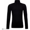 ORTOVOX 230 Competition Zip Neck dámske tričko, black raven XS