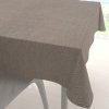Biante Dekoračný štvorcový obrus BKM-302 Sivohnedé cik-cak pásiky 70x70 cm