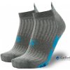 Collm Nízke športové ponožky BELLA šedo modré