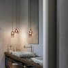 Ideal Lux 309798 EMPIRE závesné svietidlo 1xG9 D200mm čierna, šedá