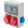 RZF-0544.8.211 - Zásuvková rozvodnica bez istenia, 8 modulov, 2x230V, 2x400V, IP44