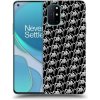 Picasee silikónový čierny obal pre OnePlus 8T - Separ - White On Black 2