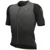 ALÉ Cycling Clothing ALÉ R-EV1 Velocity, Black Veľkosť: M Pánsky letný cyklistický dres s krátkym rukávom