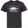 Pánske tričko Columbia, PATH LAKE GRAPHIC TEE II čierna,sivá S