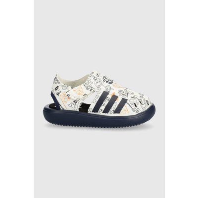 Detské sandále adidas WATER SANDAL YJ I x Star Wars biela farba IF0931