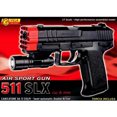 Villa Giocattoli Airsoftová zbraň V-511 SLX AIR SOTF CAL. 6 mm SP 76451
